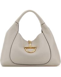 Gucci - Light Leather Large Softbit Shoulder Bag - Lyst