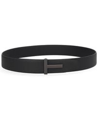 Tom Ford - Belt With Buckle "T" - Lyst