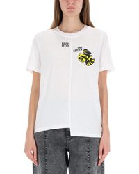 Baum und Pferdgarten - Asymmetrical "jawos" T-shirt - Lyst