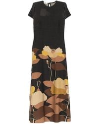 Siyu - Ninfa Lange Jurk - Lyst
