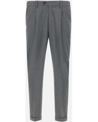 Devore - Stretch Viscose Trousers - Lyst