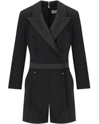 Elisabetta Franchi - Double-Breasted Jumpsuit - Lyst