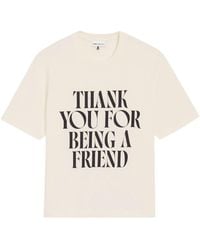 Ami Paris - T-Shirt Mit Ikonischem Print - Lyst