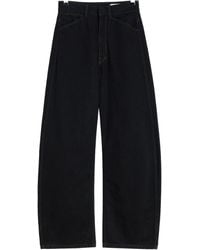Lemaire - High Waisted Curved Pants - Lyst