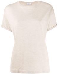 Brunello Cucinelli - Gebreide Top - Lyst