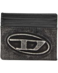 DIESEL - Card Holder With Embossed Logo - Lyst