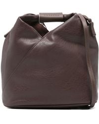 MM6 by Maison Margiela - Diagonal-Seam Shoulder Bag - Lyst