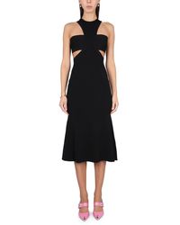 McQueen - Viscose Blend Dress - Lyst