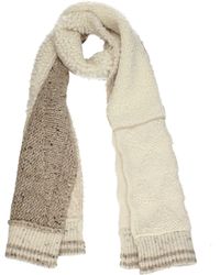 Bottega Veneta - Frauen 's Schals Wolle beige/natürlich - Lyst