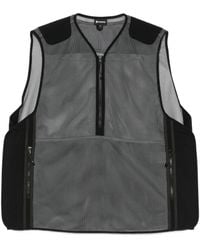 Goldwin - Tonalith Mesh Half Zip Vest - Lyst