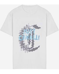 Just Cavalli - Cotton T-Shirt - Lyst