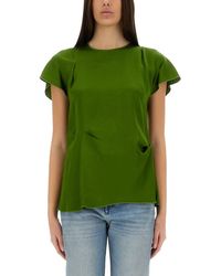 Victoria Beckham - Tops With Folds - Lyst