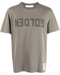 Golden Goose Golden Club T-Shirt in White for Men | Lyst
