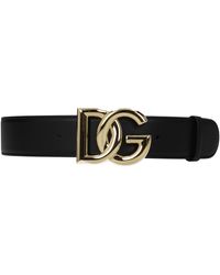 Dolce & Gabbana - Dolce&Gabbana Leather Belts - Lyst