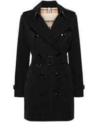 Burberry - Kensington Cotton Trench Coat - Lyst