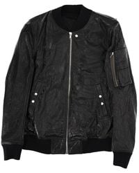 Rick Owens - Textured Round Neck Jacket - Lyst