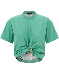Versace - 'Barocco submarino' camiseta - Lyst