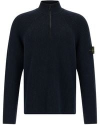 Stone Island - Geribbeld Vest - Lyst