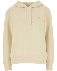 Autry - Cream Cotton Main Wom Sweatshirt - Lyst