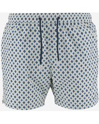 Mc2 Saint Barth - Comfort Light Badeanzug mit Krawattendruck - Lyst