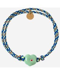 Sorbet Island - Guardian Bracelet With Glass Bead - Lyst