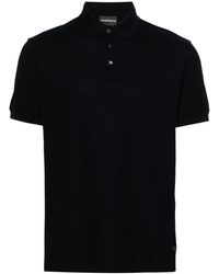 Emporio Armani - T -Shirts und Polos Blau - Lyst