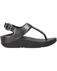 Fitflop - Sandalen Zwart - Lyst