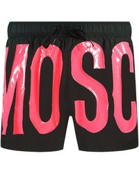 Moschino 5B61445989 5206 Schwarze Shorts - Pink