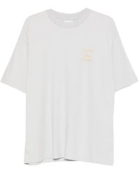 Drole de Monsieur - Le T Shirt Slogan Calligraphy - Lyst