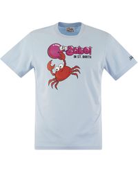 Mc2 Saint Barth - T-shirt avec imprimé sur le devant Big Babol® Special Edition - Lyst