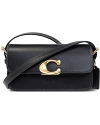 COACH - Zoe Leather Shoulder Bag - Lyst