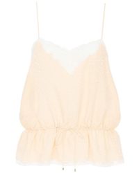 Chloé - Silk Top - Lyst