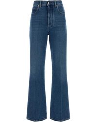 Bottega Veneta - Flared Mid Rise Jeans - Lyst