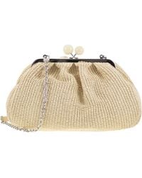Weekend by Maxmara - Fortuna Pastry Bag Medium Raffia Effect - Lyst
