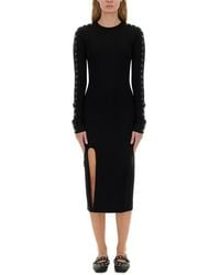 Stella McCartney - Midi Dress With Slit - Lyst