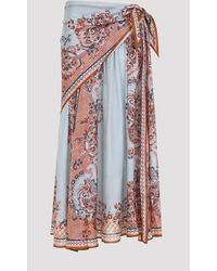 Zimmermann - Bufanda Aster Minifalda - Lyst