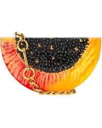 Chloé - Mini Metal Tropicus Papaya Clutch Bag - Lyst