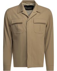 Herno - Cotton Overshirt Jacket - Lyst