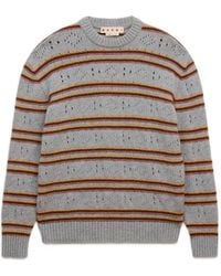 Marni - Cashmere Open-Knit Sweater - Lyst