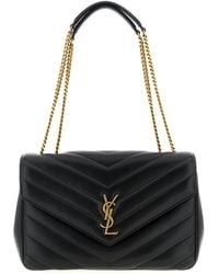 Saint Laurent - 'loulou' Large Shoulder Bag - Lyst