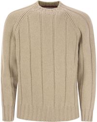 Brunello Cucinelli - Flat-ribbed Cashmere Sweater - Lyst