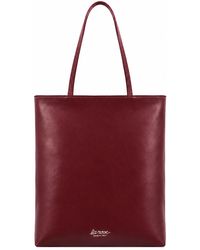 LA ROSE - Leather Tote Bag Cherise - Lyst