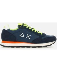 Sun 68 - Sneaker Blu Tom Fluo - Lyst