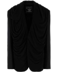 Y. Project - Stretch Twill Oversize Blazer - Lyst