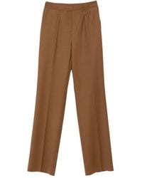 Max Mara - Wool Trousers - Lyst