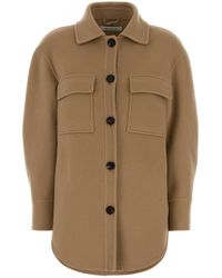 Aftercoat - Wool Blend Coat - Lyst
