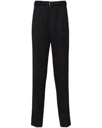 Prada - Wollen Pantalon - Lyst