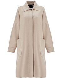 Max Mara - 'Cashmere Oversized Chemise Coat - Lyst