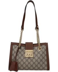 Gucci - Padlock Shoulder Bags/ Fabric - Lyst