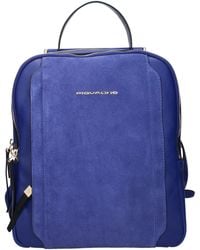 Piquadro - Backpacks And Pouch Bags Leather - Lyst